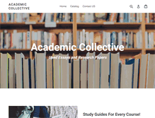 Tablet Screenshot of academiccollective.com